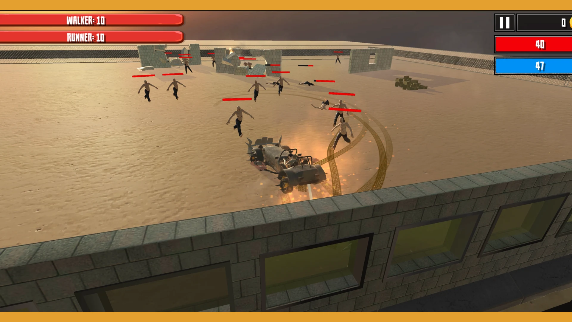 Mad Max Zombie : Crash & Smash screenshot