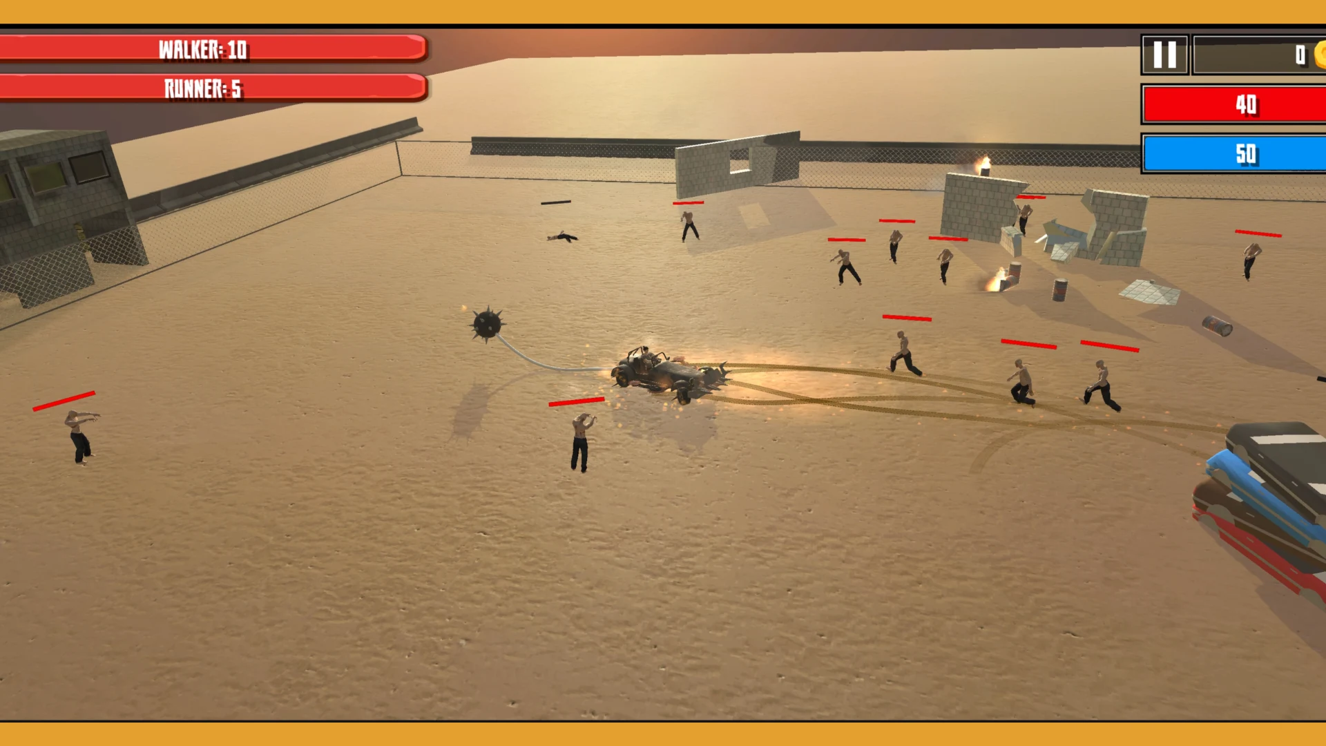 Mad Max Zombie : Crash & Smash screenshot