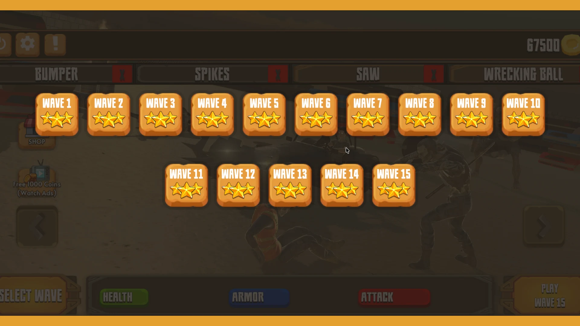 Mad Max Zombie : Crash & Smash screenshot
